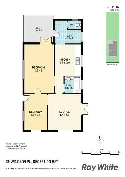 Floorplan of Homely house listing, 39 Windsor Place, Deception Bay QLD 4508