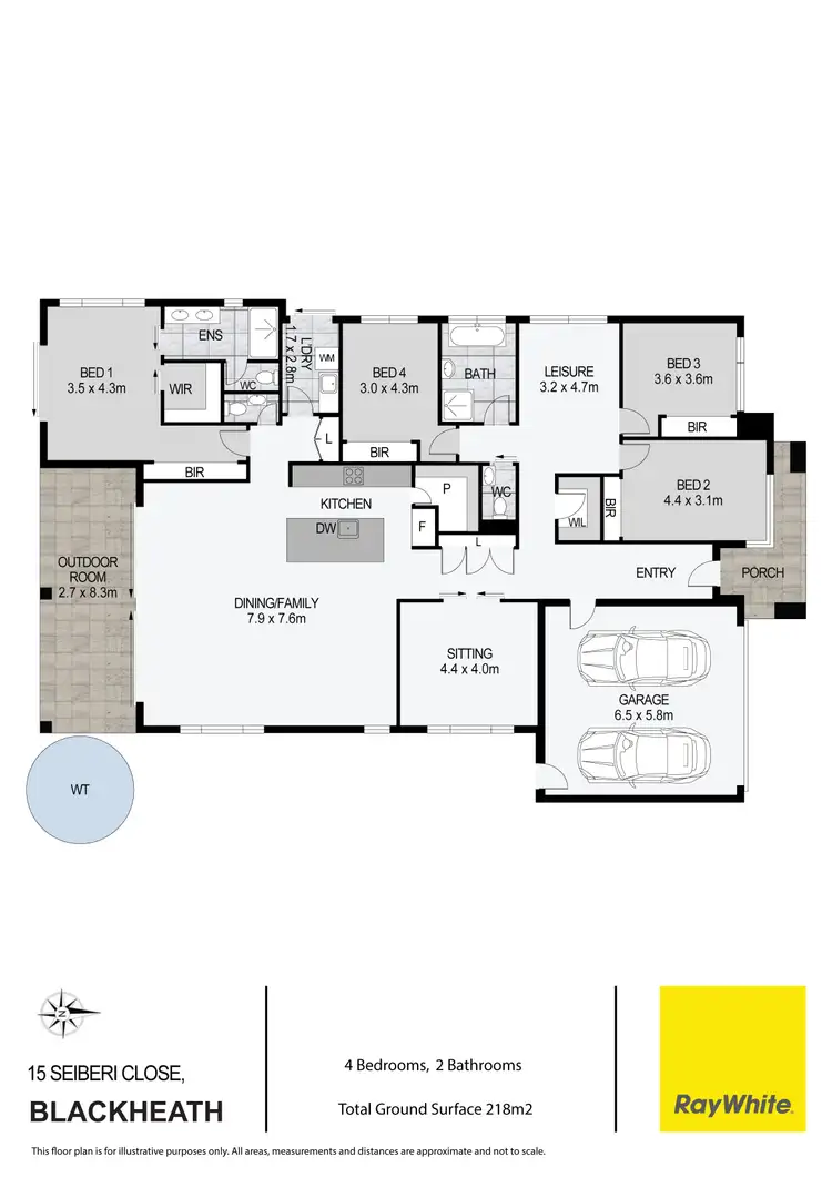 Floorplan of Homely house listing, 15 Seiberi Close, Blackheath NSW 2785