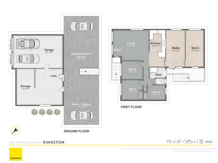 Floorplan of Homely house listing, 3A Ariel Avenue, Kingston QLD 4114