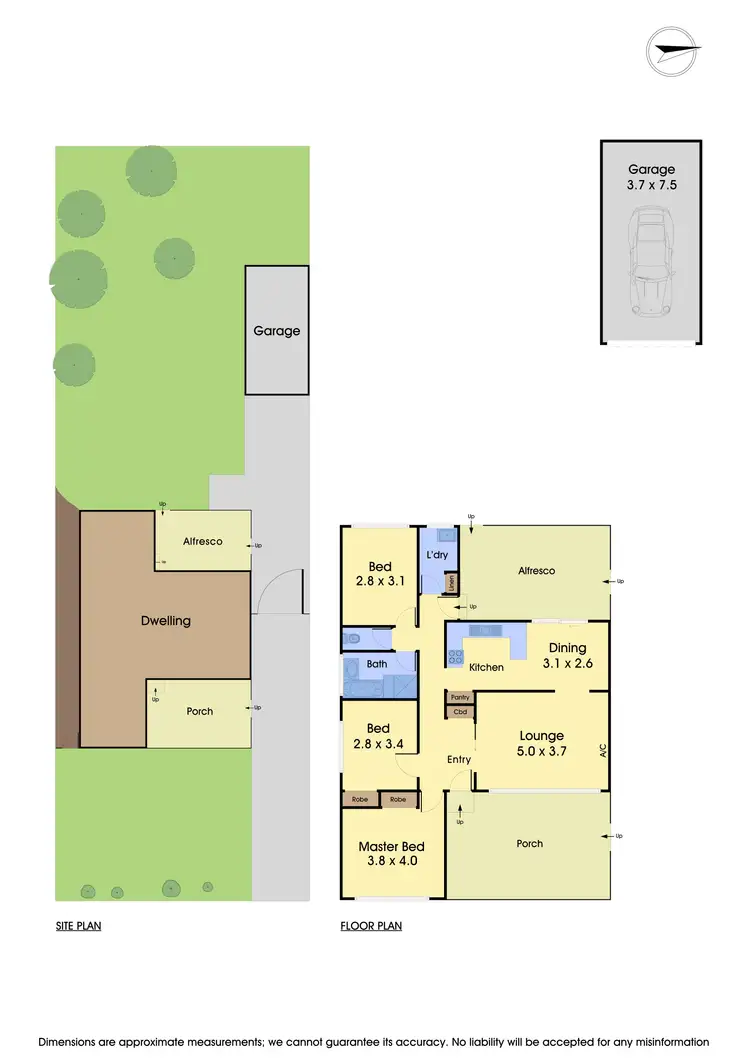 Floorplan of Homely house listing, 27 Taylor Street, Cranbourne VIC 3977