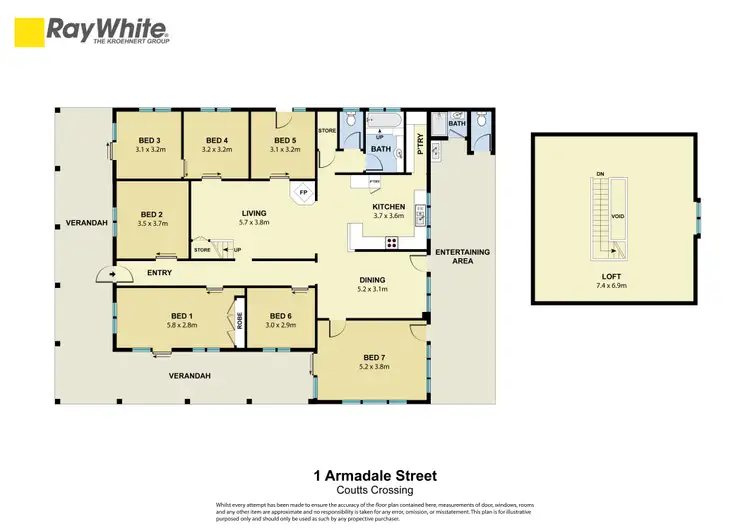 Floorplan of Homely house listing, 1 Armidale Road, Coutts Crossing NSW 2460