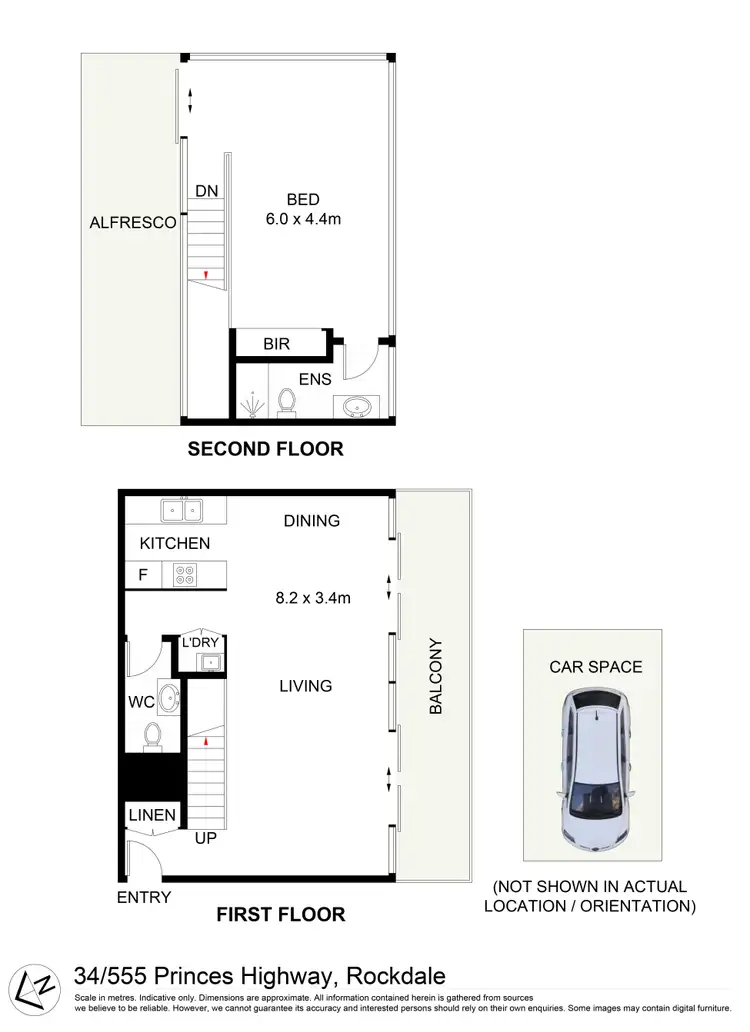 Floorplan of Homely apartment listing, 34/555 Princes Highway, Rockdale NSW 2216