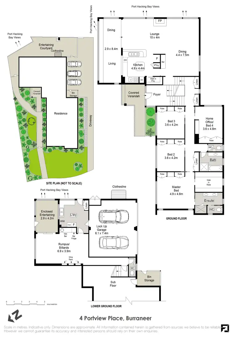 Floorplan of Homely house listing, 4 Portview Place, Burraneer NSW 2230