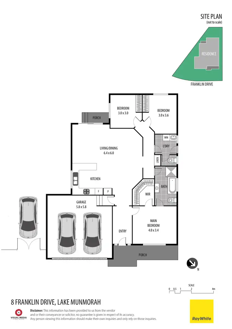 Floorplan of Homely house listing, 8 Franklin Drive, Lake Munmorah NSW 2259