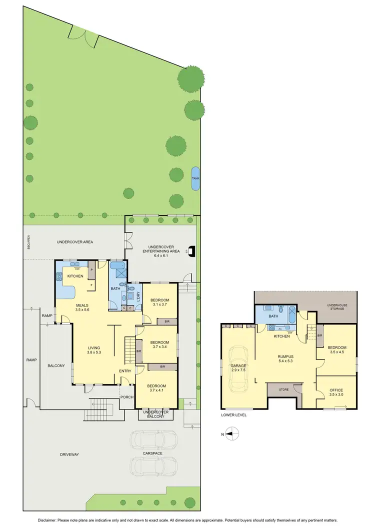 Floorplan of Homely house listing, 114 Outlook Drive, Glenroy VIC 3046