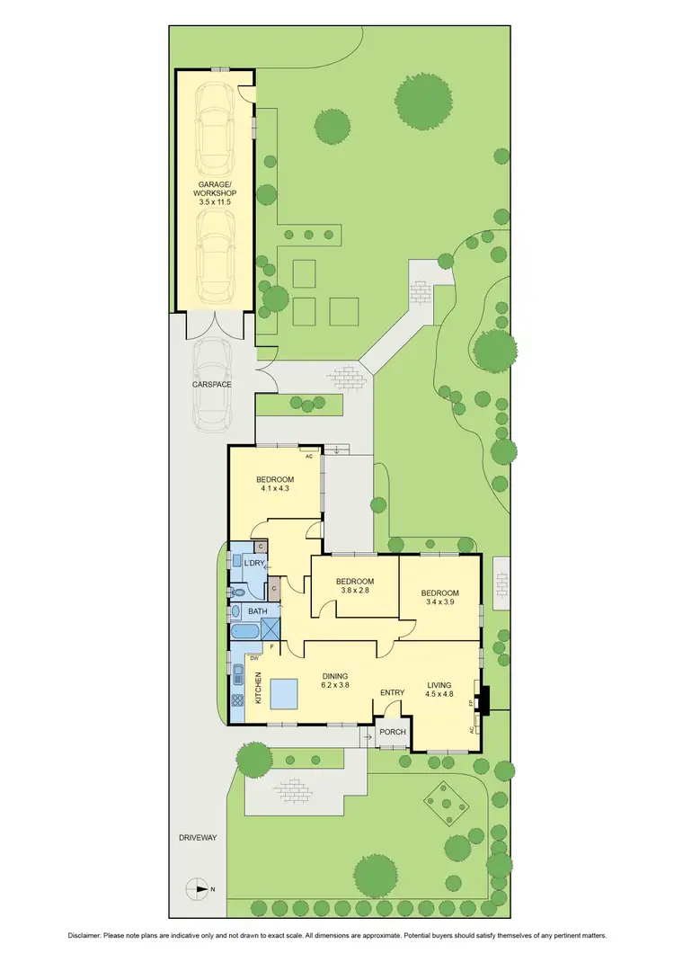 Floorplan of Homely house listing, 13 Wilson Street, Fawkner VIC 3060
