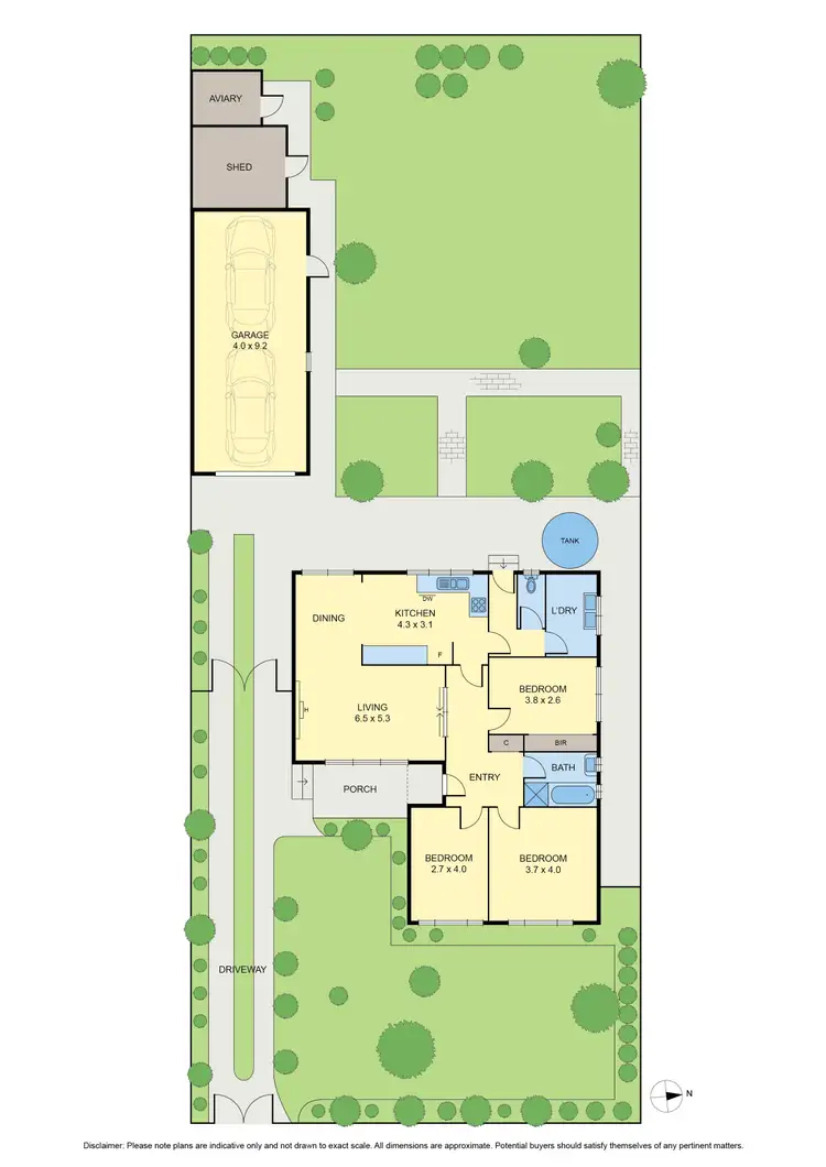 Floorplan of Homely house listing, 57 James Street, Fawkner VIC 3060