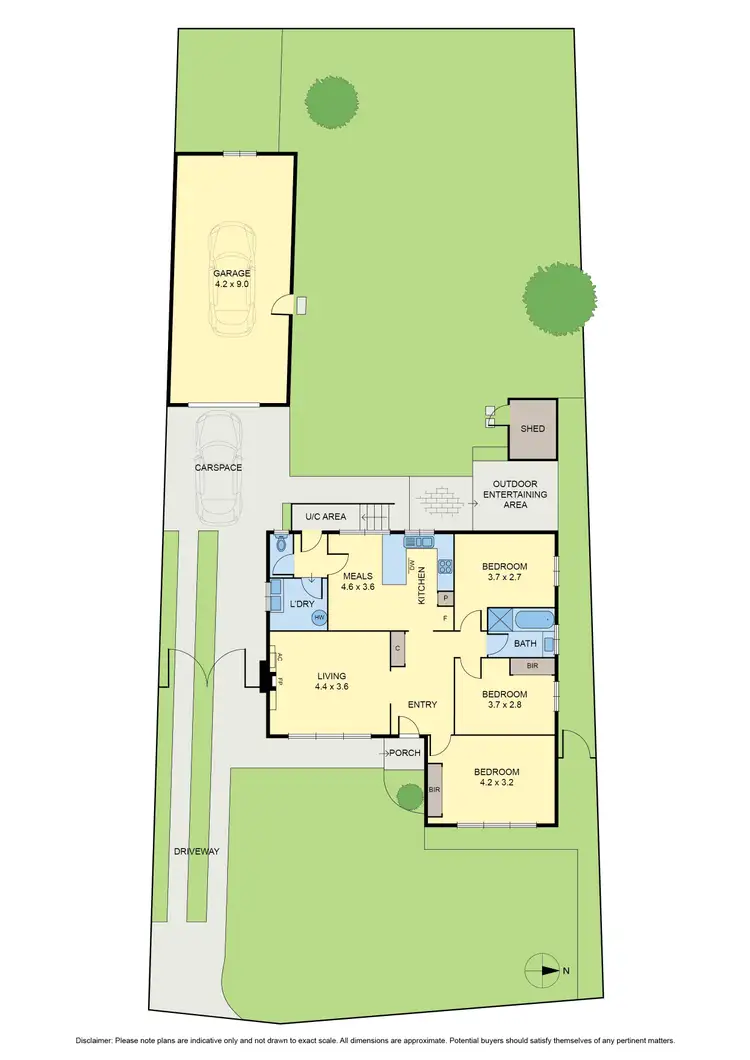 Floorplan of Homely house listing, 71 Augustine Terrace, Glenroy VIC 3046