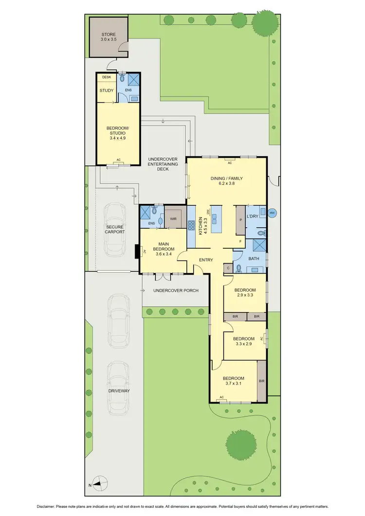 Floorplan of Homely house listing, 8 Everitt Street, Hadfield VIC 3046