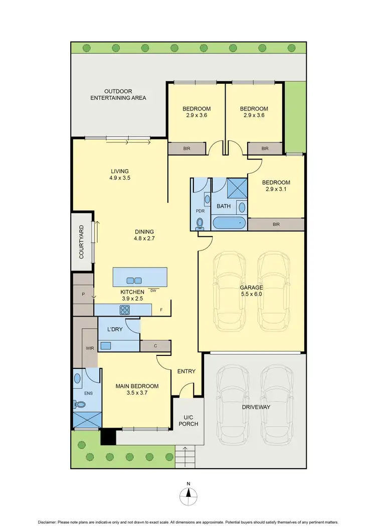 Floorplan of Homely house listing, 32 Janoli Street, Mickleham VIC 3064