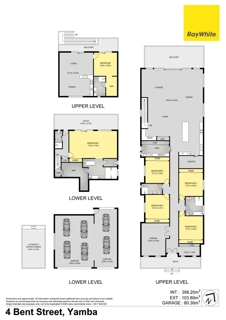 Floorplan of Homely house listing, 4 Bent Street, Yamba NSW 2464