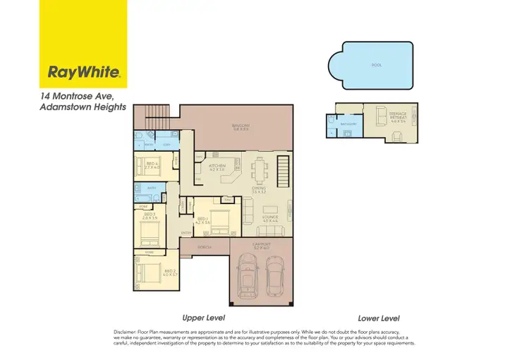 Floorplan of Homely house listing, 14 Montrose Avenue, Adamstown Heights NSW 2289