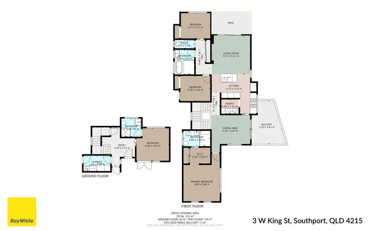 Floorplan of Homely house listing, 3 West King Street, Southport QLD 4215