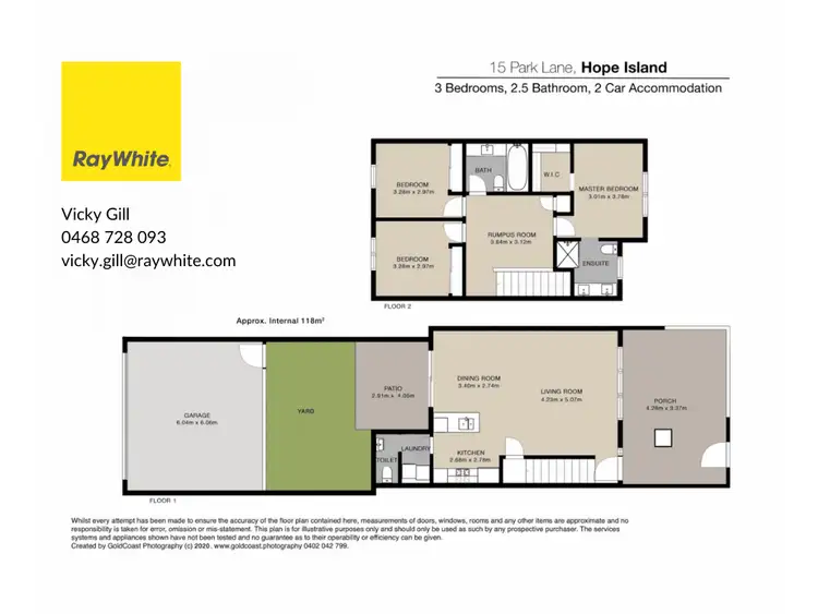Floorplan of Homely house listing, 15 Park Lane, Hope Island QLD 4212