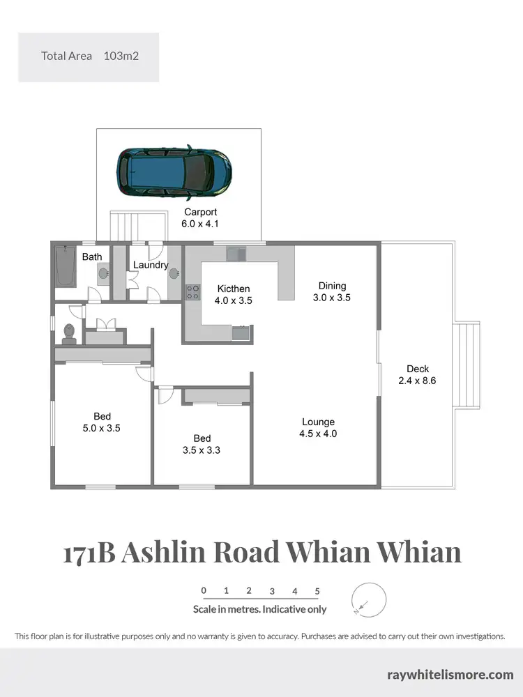 Floorplan of Homely house listing, 171B Ashlin Road, Whian Whian NSW 2480
