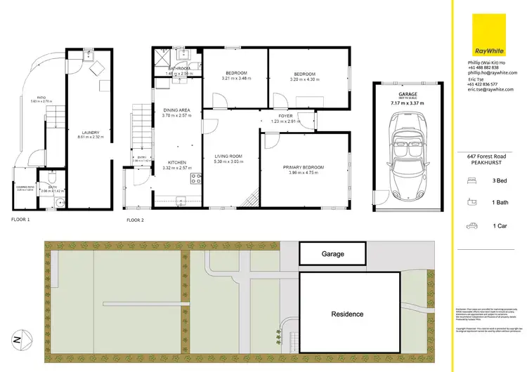 Floorplan of Homely house listing, 647 Forest Road, Peakhurst NSW 2210