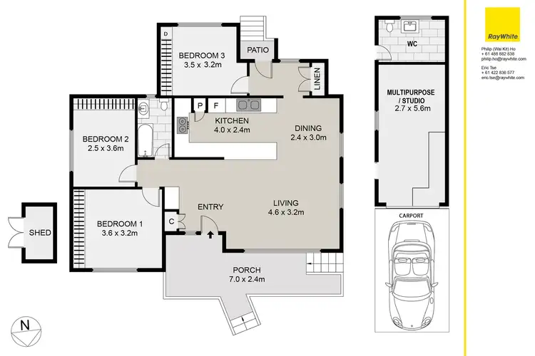 Floorplan of Homely house listing, 2 Flora Street, Narwee NSW 2209