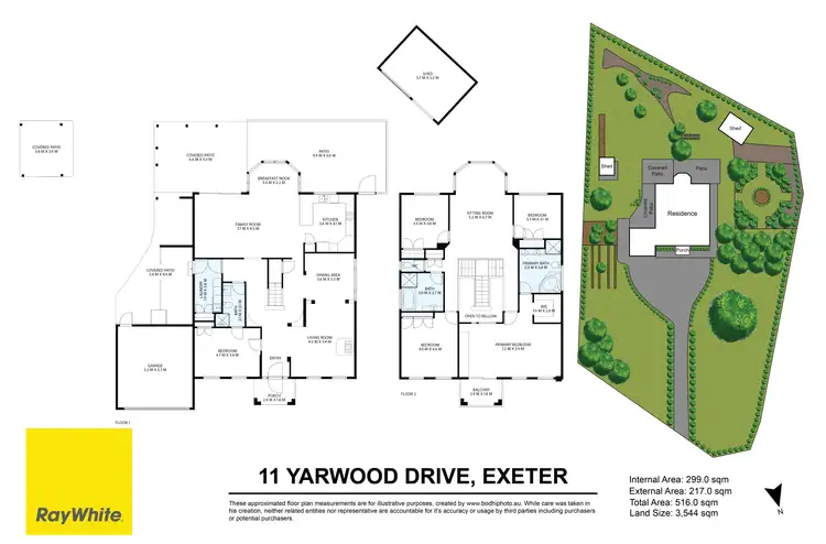 Floorplan of Homely house listing, 11 Yarwood Drive, Exeter NSW 2579