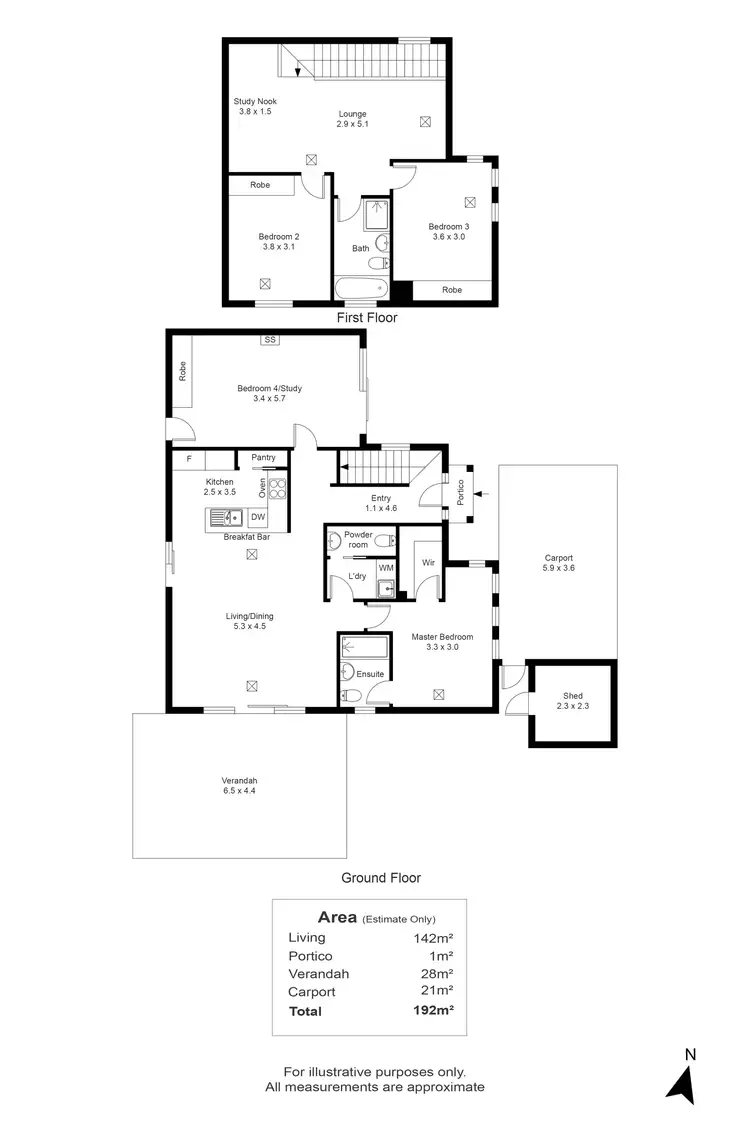 Floorplan of Homely house listing, 26C Bray Avenue, Semaphore Park SA 5019