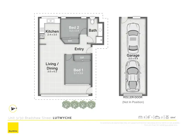 Floorplan of Homely apartment listing, 3/30 Bradshaw Street, Lutwyche QLD 4030