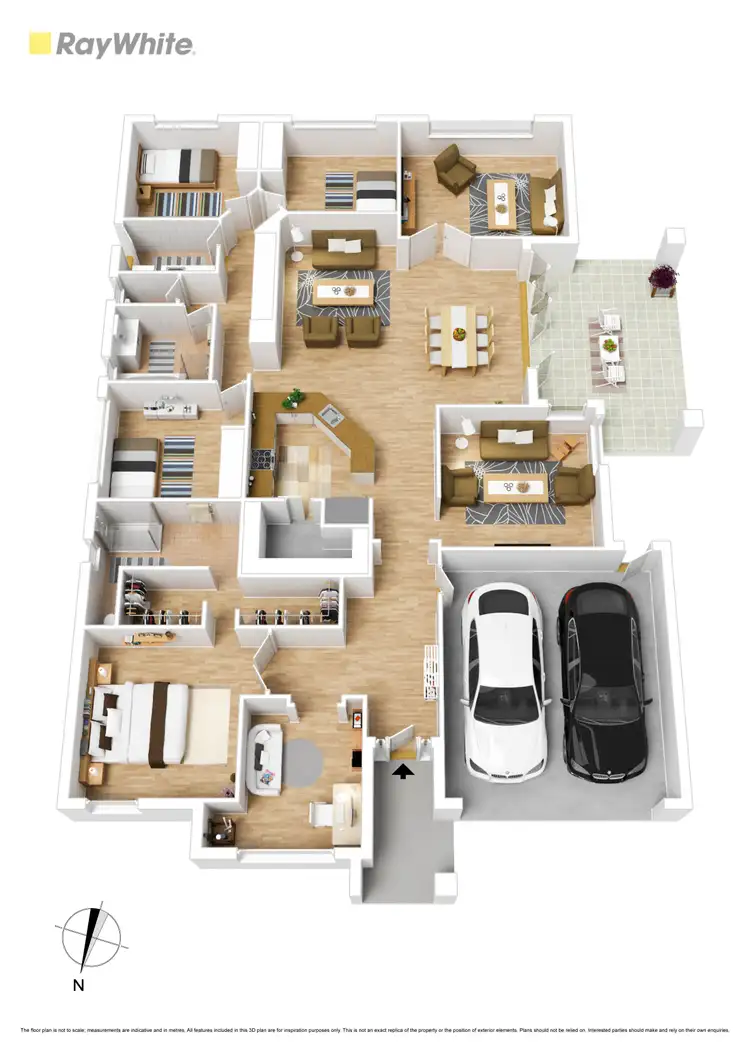Floorplan of Homely house listing, 4 Westlander Way, Doreen VIC 3754