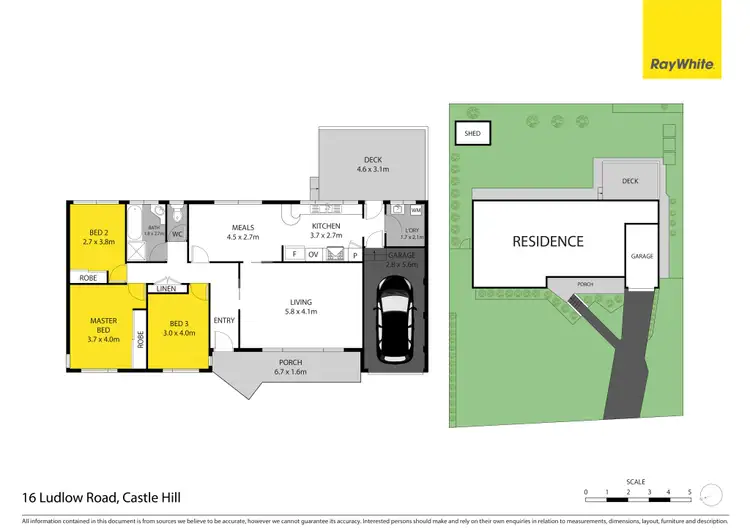 Floorplan of Homely house listing, 16 Ludlow Road, Castle Hill NSW 2154