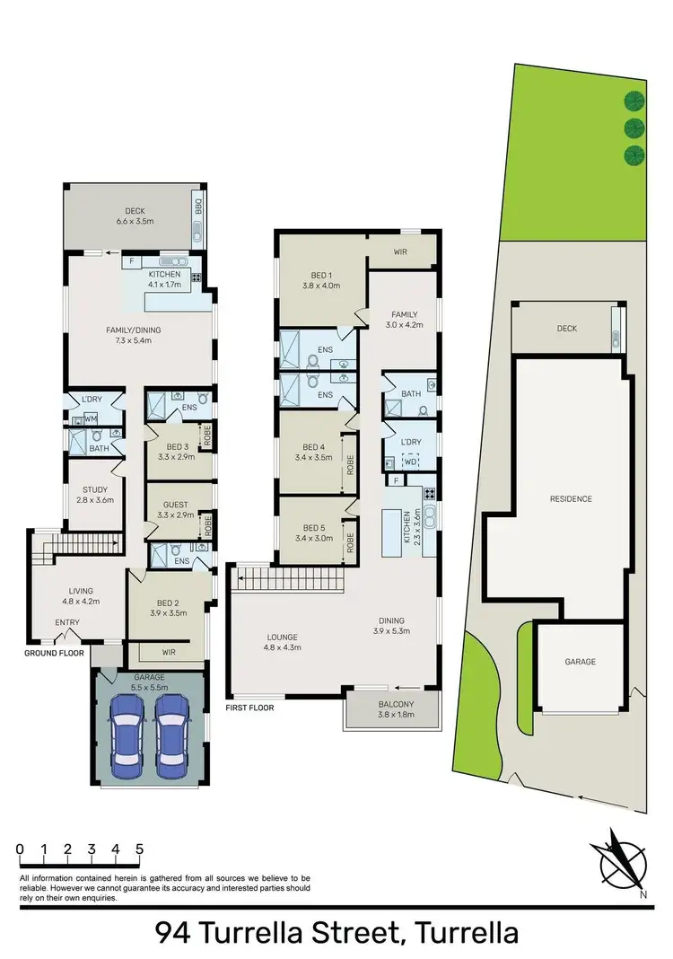 Floorplan of Homely house listing, 94 Turrella Street, Turrella NSW 2205