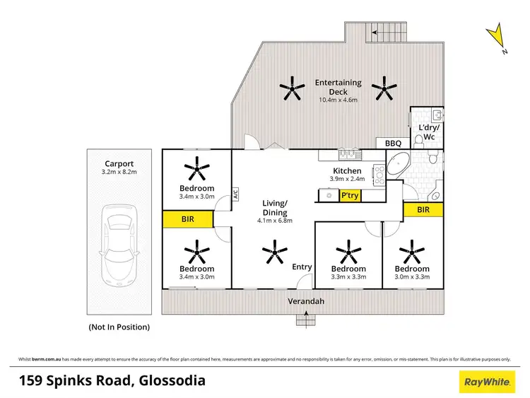 Floorplan of Homely house listing, 159 Spinks Road, Glossodia NSW 2756