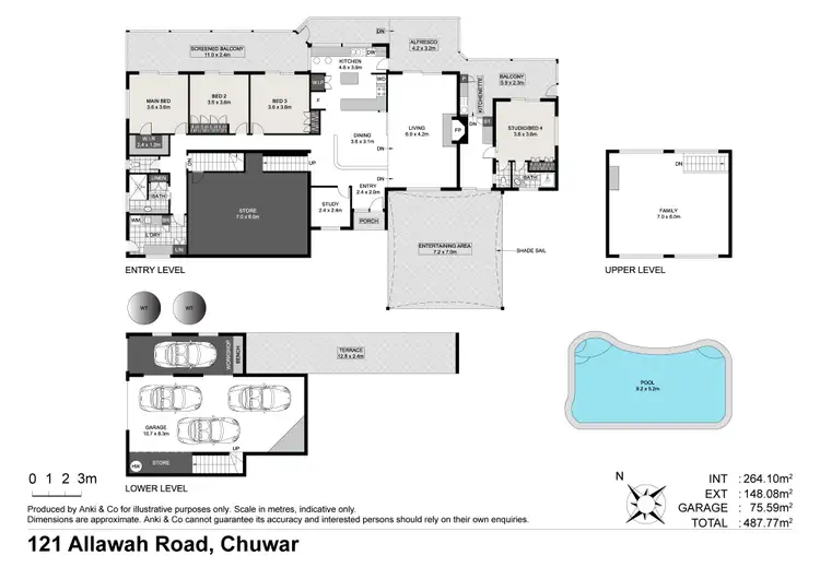 Floorplan of Homely house listing, 121 Allawah Road, Chuwar QLD 4306