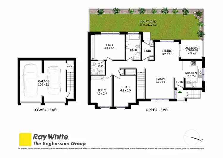 Floorplan of Homely villa listing, 6/2 Cahill Street, Beverly Hills NSW 2209