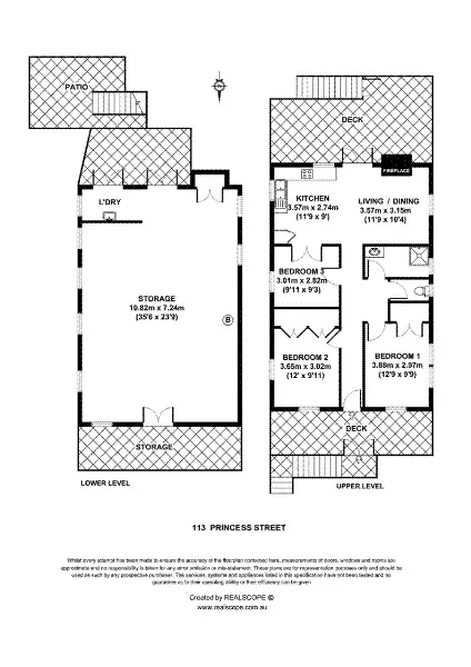 Floorplan of Homely house listing, 113 Princess Street, Kangaroo Point QLD 4169