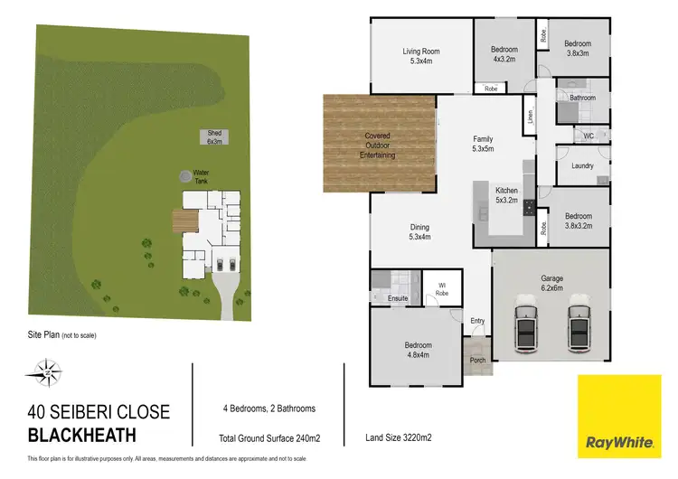 Floorplan of Homely house listing, 40 Seiberi Close, Blackheath NSW 2785
