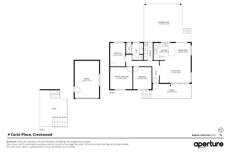Floorplan of Homely house listing, 4 Corin Place, Crestwood NSW 2620
