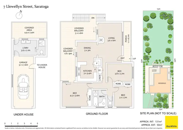 Floorplan of Homely house listing, 7 Llewellyn Street, Saratoga NSW 2251