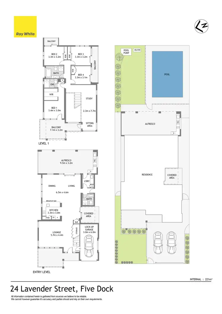 Floorplan of Homely house listing, 24 Lavender Street, Five Dock NSW 2046