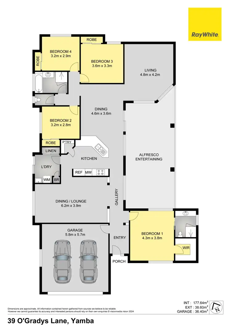 Floorplan of Homely house listing, 39 O'Gradys Lane, Yamba NSW 2464