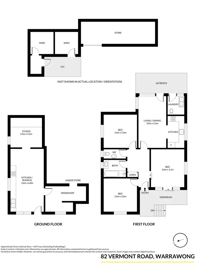 Floorplan of Homely house listing, 82 Vermont Road, Warrawong NSW 2502