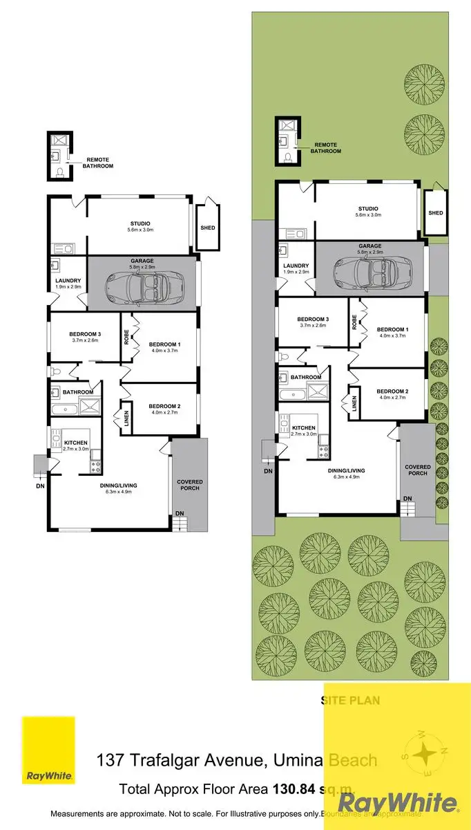 Floorplan of Homely house listing, 137 Trafalgar Avenue, Umina Beach NSW 2257
