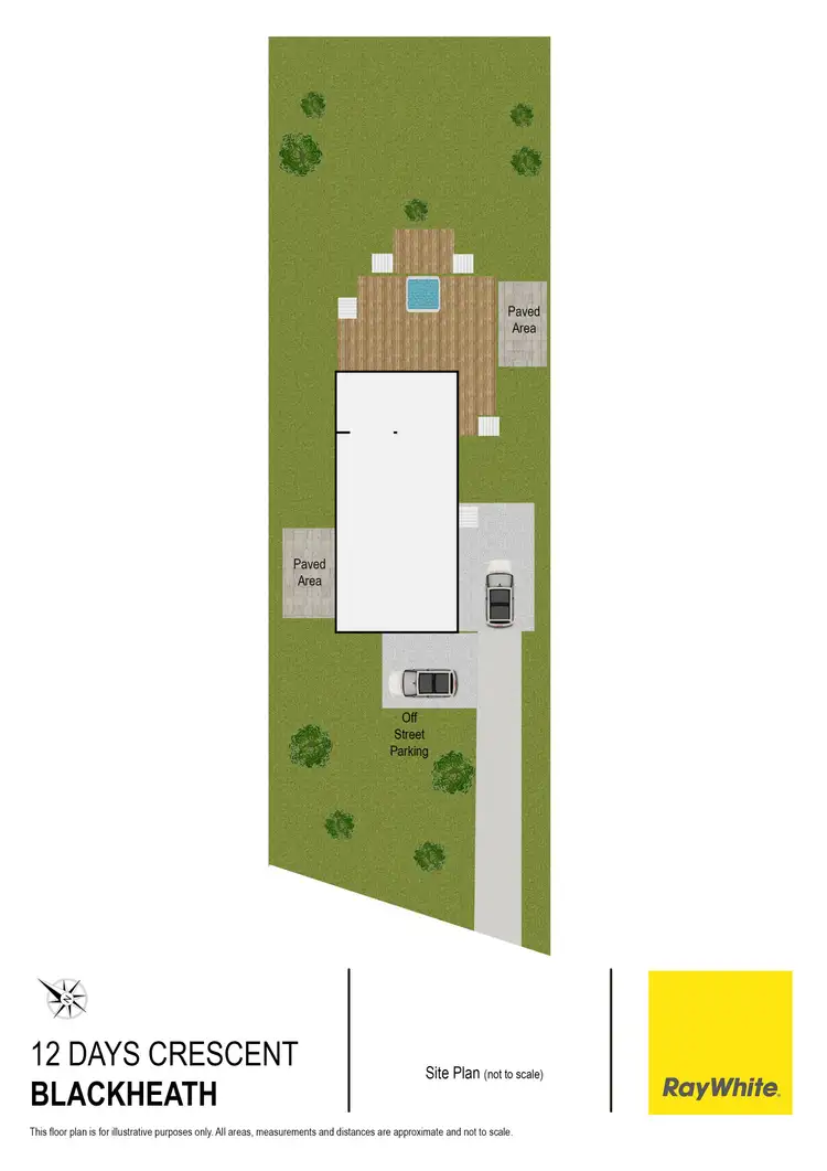 Floorplan of Homely house listing, 12 Days Crescent, Blackheath NSW 2785