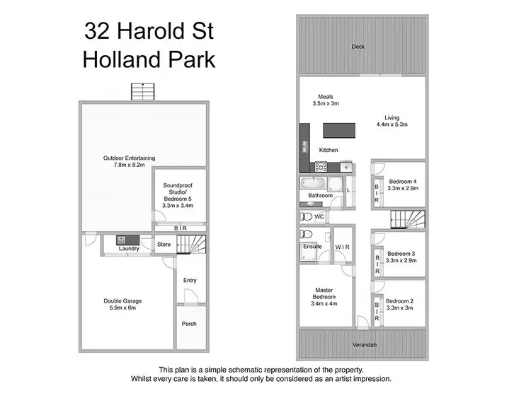 Floorplan of Homely house listing, 32 Harold Street, Holland Park QLD 4121