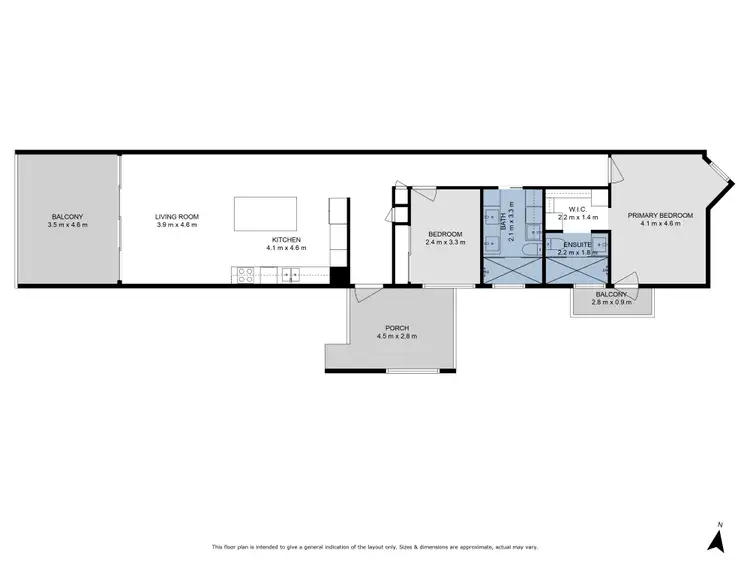 Floorplan of Homely apartment listing, 33/97 Sylvan Beach Esplanade, Bellara QLD 4507