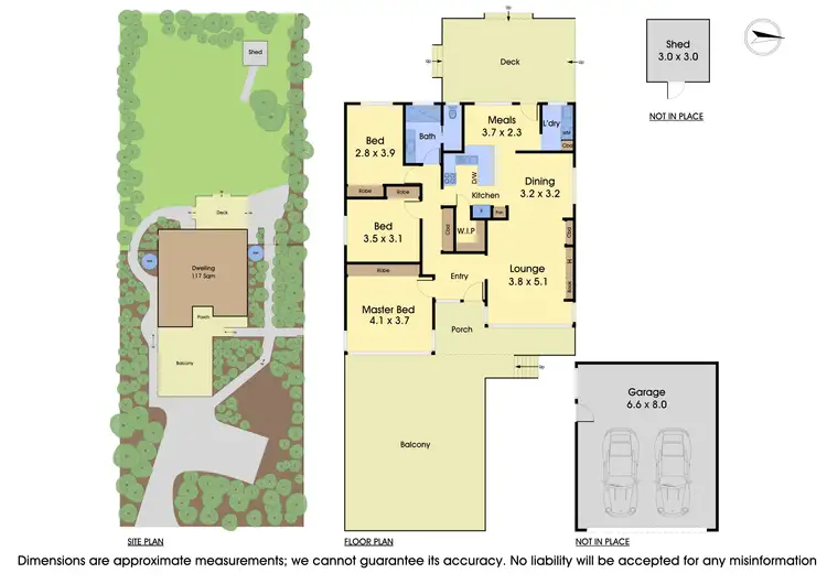 Floorplan of Homely house listing, 64 Scenic Crescent, Eltham North VIC 3095