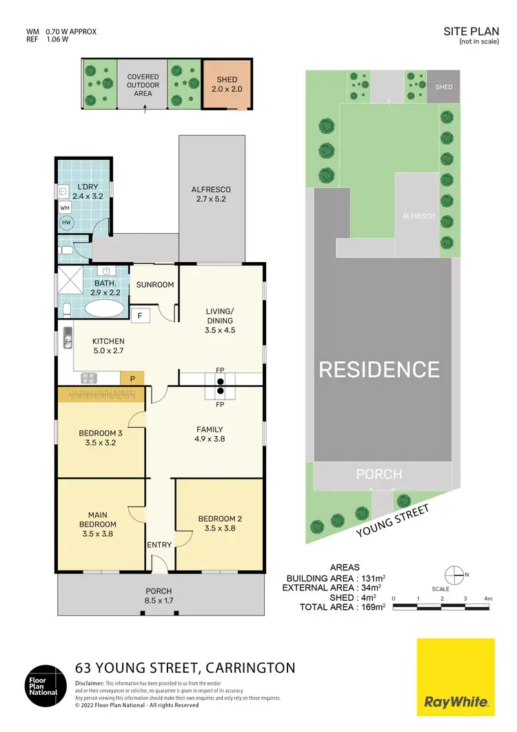 Floorplan of Homely house listing, 63 Young Street, Carrington NSW 2294