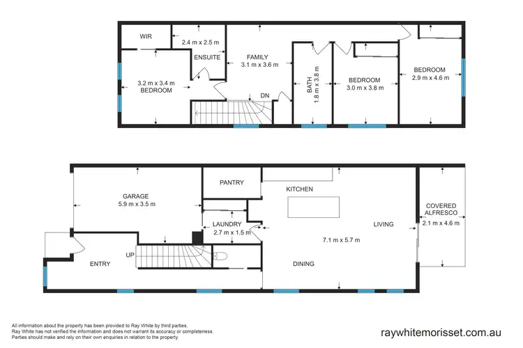 Floorplan of Homely semi-detached listing, 2/19 Pioneer Drive, Morisset NSW 2264