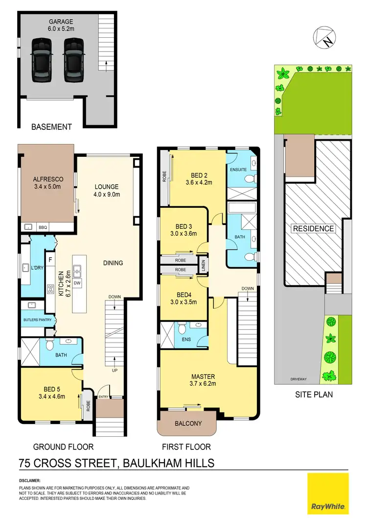 Floorplan of Homely house listing, 75 Cross Street, Baulkham Hills NSW 2153