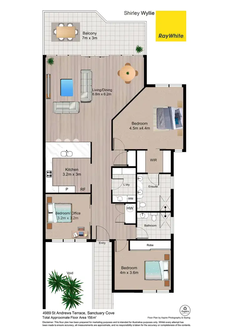 Floorplan of Homely apartment listing, 4989 St Andrews Terrace, Sanctuary Cove QLD 4212