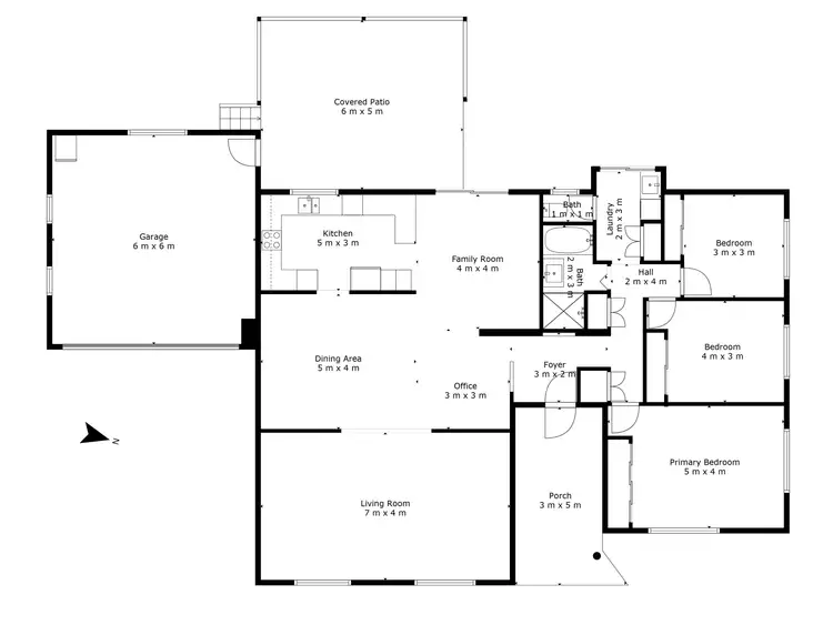 Floorplan of Homely house listing, 15 Reynella Drive, Avoca QLD 4670