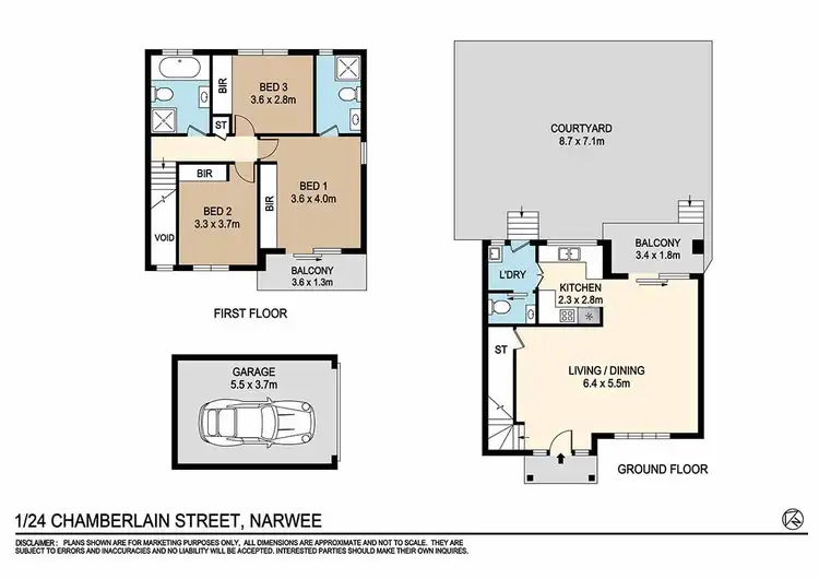 Floorplan of Homely house listing, 1/24 Chamberlain Street, Narwee NSW 2209