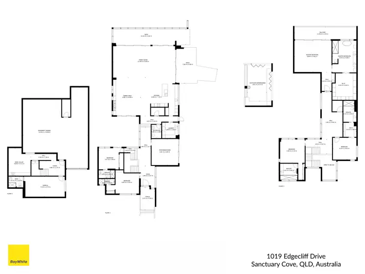 Floorplan of Homely house listing, 1019 Edgecliff Drive, Sanctuary Cove QLD 4212