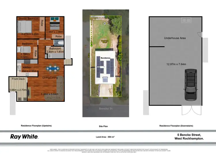Floorplan of Homely house listing, 5 Bencke Street, West Rockhampton QLD 4700